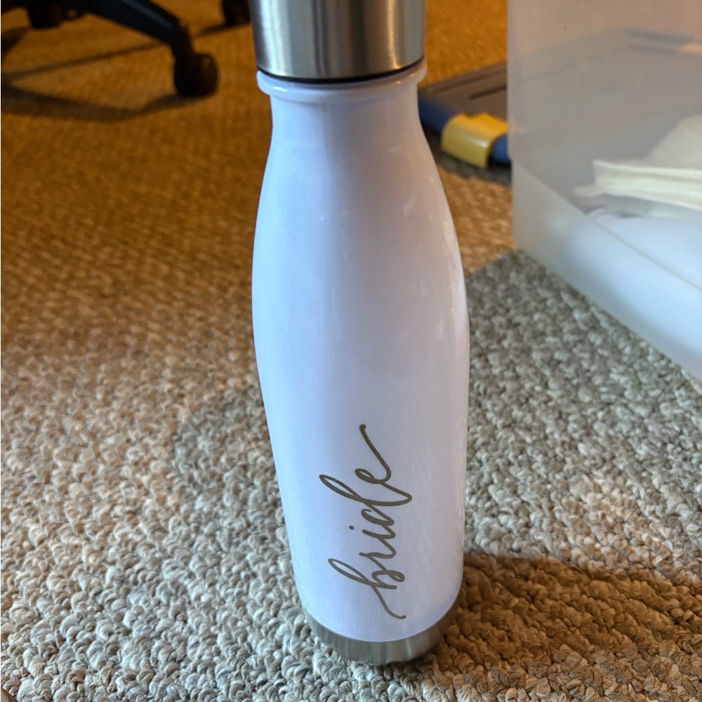 White Bride Insulated Bottle